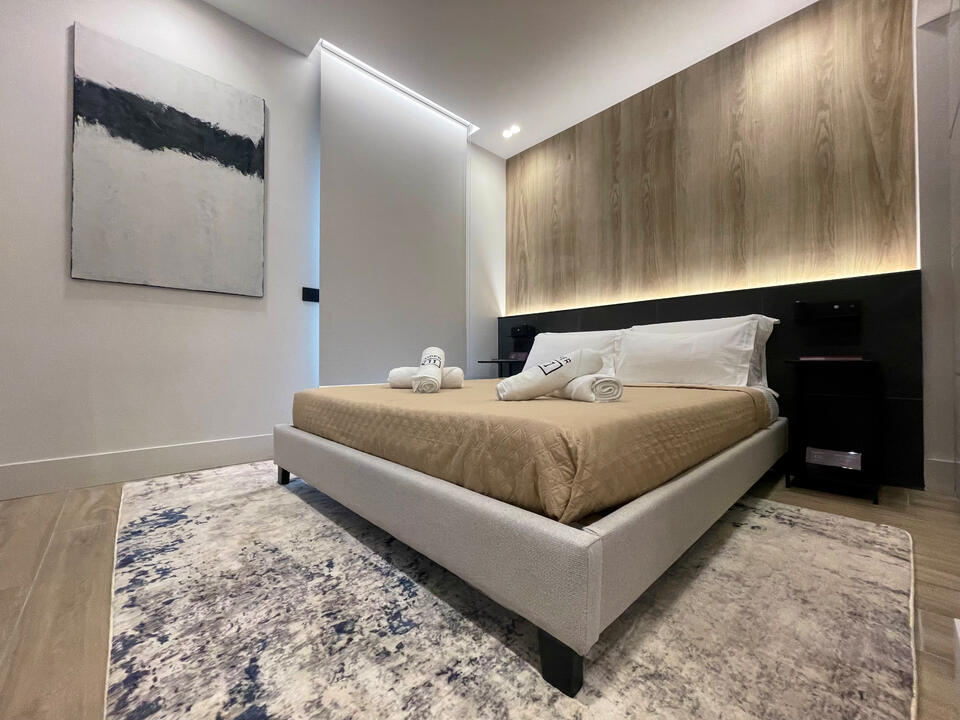 Spacious and comfortable bedroom